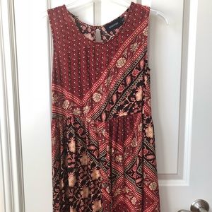 Minkpink Red-Patterned Dress